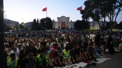 İstanbul’da “Gazze’ye Umut Işığı Ol” yürüyüşü: On binler Filistin için tek yürek