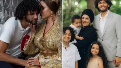 Süper Lig'in eski yıldızı Elneny, 10 yıllık eşinin üstüne kuma getirdi