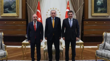 Cumhurbaşkanı Erdoğan, Oyak Yönetimi ile görüşmelerde bulundu