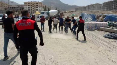 Malatya'da inşaat alanında kavga: 7 kişi yaralandı, 2'sinin durumu ağır
