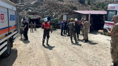 Son Dakika... Elazığ'da madende göçük! Çok sayıda ekip sevk edildi