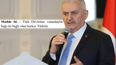 Binali Yıldırım'dan tartışma yaratacak çıkış: 'Herkes Türk'tür ifadesi gözden geçirilmeli'