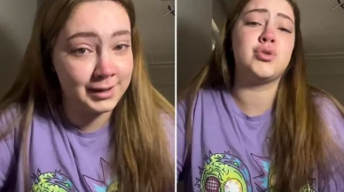 YKS yerleştirme sonucunu öğrenen genç kız gözyaşlarına boğuldu