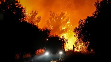 Çanakkale'de yangın! Alevler Gelibolu'dan Eceabat'a sıçradı, 5 köy tahliye edildi