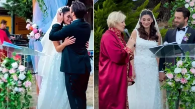 14 yıllık arkadaşlık aşka dönüştü! Sitare Akbaş gelin oldu