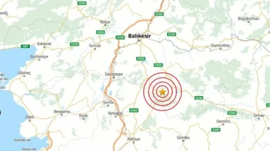 Balıkesir'de deprem!