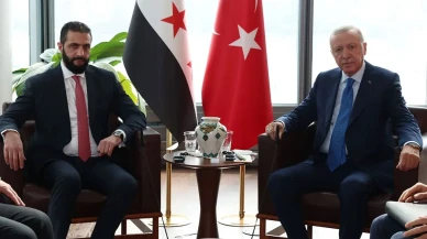 Cumhurbaşkanı Erdoğan, Suriye Lideri Ahmed Şara ile Türkevi’nde görüştü