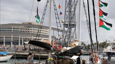 Yunanistan’da sol partilerden küresel Sumud Filosu’na destek