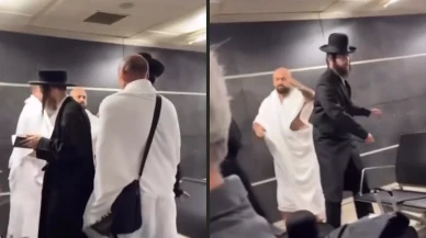 Sabiha Gökçen Havalimanı'nda kavga! : Türk Umre yolcuları ile Yahudi yolcular birbirine girdi
