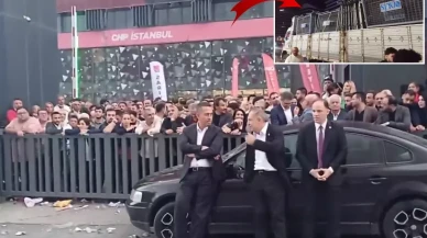 CHP İstanbul İl Binası önünde tansiyon yüksek! Yeni bariyerler getirildi