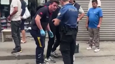 Aile içi şiddet ihbarına giden polisler pitbull cinsi köpek ve sahibi tarafından ısırıldı!