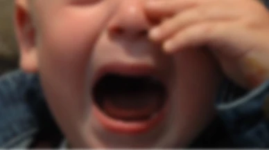 Henüz 3,5 yaşında! Çığlıkları sokağı inletti