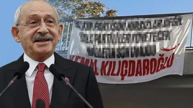 CHP'nin Kadıköy mitingi öncesi üst geçide "Kılıçdaroğlu" pankartı asıldı! İşte çok konuşulan pankart...