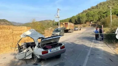 Balıkesir Bigadiç’te tek taraflı trafik kazası: Sürücü hayatını kaybetti