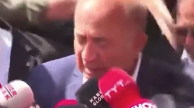Gürsel Tekin'in başına su şişesi attılar CHP İstanbul İl'in önündeki olay görüntü!