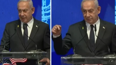 Sözleri salondaki herkesi şaşkına çevirdi! Netanyahu'dan 'cep telefonu' çıkışı