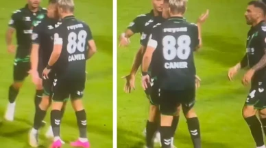 Caner Erkin kendi takım arkadaşına tokat attı