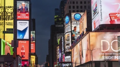 Cumhurbaşkanı Erdoğan'ın sözü Times Meydanı'nda!