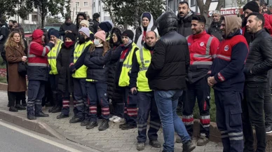 Maltepe Belediyesi işçileri sokaklara döküldü