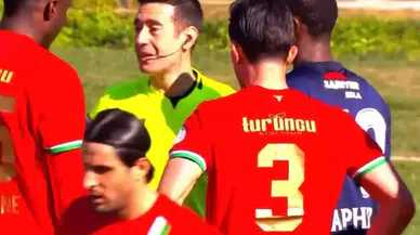 Amedspor maçında kırmızı kart krizi: TRT spikerinden dikkat çeken yorum