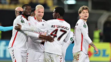 Samsunspor son 16 play-off turu ilk maçında avantaj elde etti