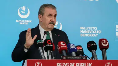 Mustafa Destici’den “Laikliği Birlikte Savunuyoruz” bildirisine tepki reddediyorum kınıyorum dedi