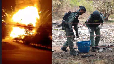 Tayland’da mühimmat deposunda patlama: Sabotaj ihtimali araştırılıyor