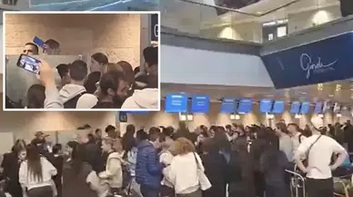 İsrail’de savaş paniği: Ülkeden kaçmak için İsrailliler havalimanında kargaşa çıkardı