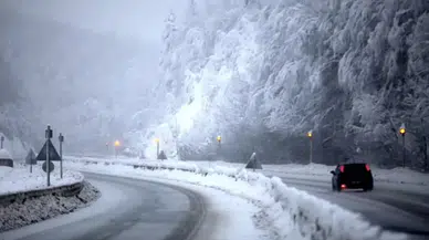 Yoğun kar yağışı bir anda bastıracak! Meteoroloj illeri bir bir saydı