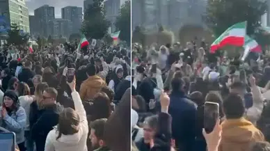 İstanbul'da yaşayan İranlılar sokağa çıktı, herkes İçişleri Bakanlığını etiketliyor