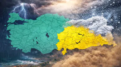 Meteoroloji tek tek sıraladı: 19 il için sarı kodlu uyarı