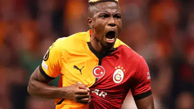 Osimhen'den Galatasaray'a tarihi rest