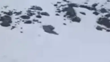 Uludere’de çığ felaketi: Yol ulaşıma kapandı, ekipler seferber oldu