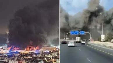 İran'in vurduğu ülkeden yeni görüntüler! Can damarları infilak etti