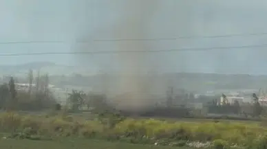 Osmaniye’de şiddetli yağış: Sokaklar beyaza büründü