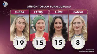 Gelinim Mutfakta bugün kim birinci oldu? 1 Nisan 2026 puan durumu ve çeyrek altının sahibi