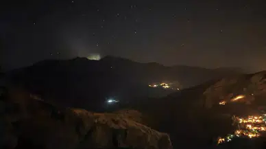 Gece ortaya çıktı! Herkes gökyüzüne baktı