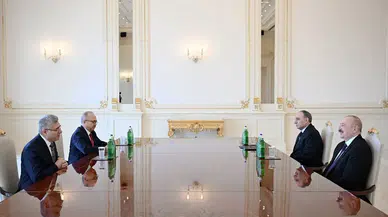 Aliyev ve Başsavcı Şentürk görüşmesi Bakü’de gerçekleşti