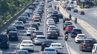 İstanbul’da Anadolu Yakası’nda trafik yoğunluğu yüzde 83’e çıktı