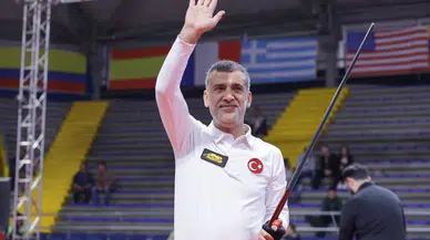 Milli bilardocu Tayfun Taşdemir bronz madalya kazandı