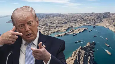 Trump'tan yine tehdit etti: "Hürmüz’de vur emri verdim"
