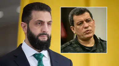 Suriye’de dikkat çeken görüşme: Şara, YPG elebaşlarıyla bir araya geldi