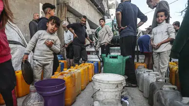 Gazze’de temiz suya erişim yüzde 60’ın altında