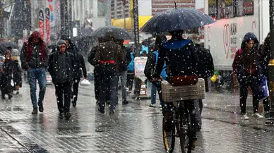 Meteoroloji uyardı: Güneş gidiyor, sağanak ve kar geri geliyor