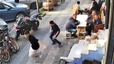 Çılgın kedi kuaförü birbirine kattı! Müşteriler merdivenden atlayarak kaçtı
