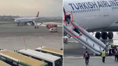 THY uçağında panik! Yolcular acil çıkışlardan tahliye edildi