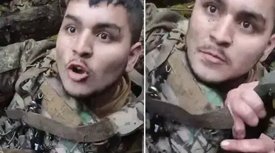 Ukrayna ordusunda savaşan Kolombiyalı asker, Ruslar tarafından esir alındı