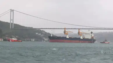 İstanbul Boğazı’nda gemi arızası: Trafik çift yönlü askıya alındı