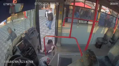 2 yaşındaki çocuk emekleyerek otobüse binmişti! Şoför o anları anlattı