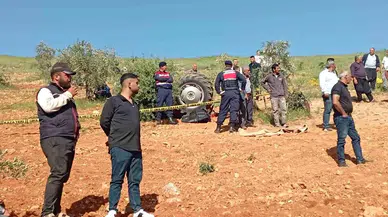 Devrilen traktörün altında kalan çiftçi hayatını kaybetti